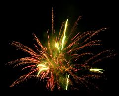 Feuerwerk über Wattenscheid