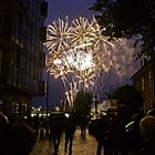 Feuerwerk und alle gehen hin