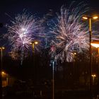 Feuerwerk und Lichter