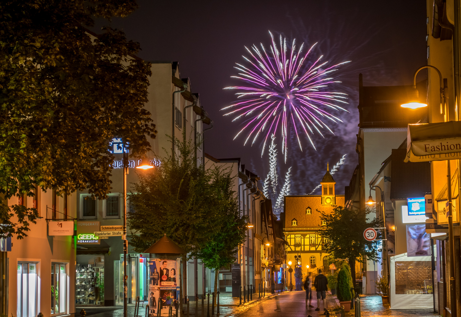 Feuerwerk Vilbeler Markt 2014