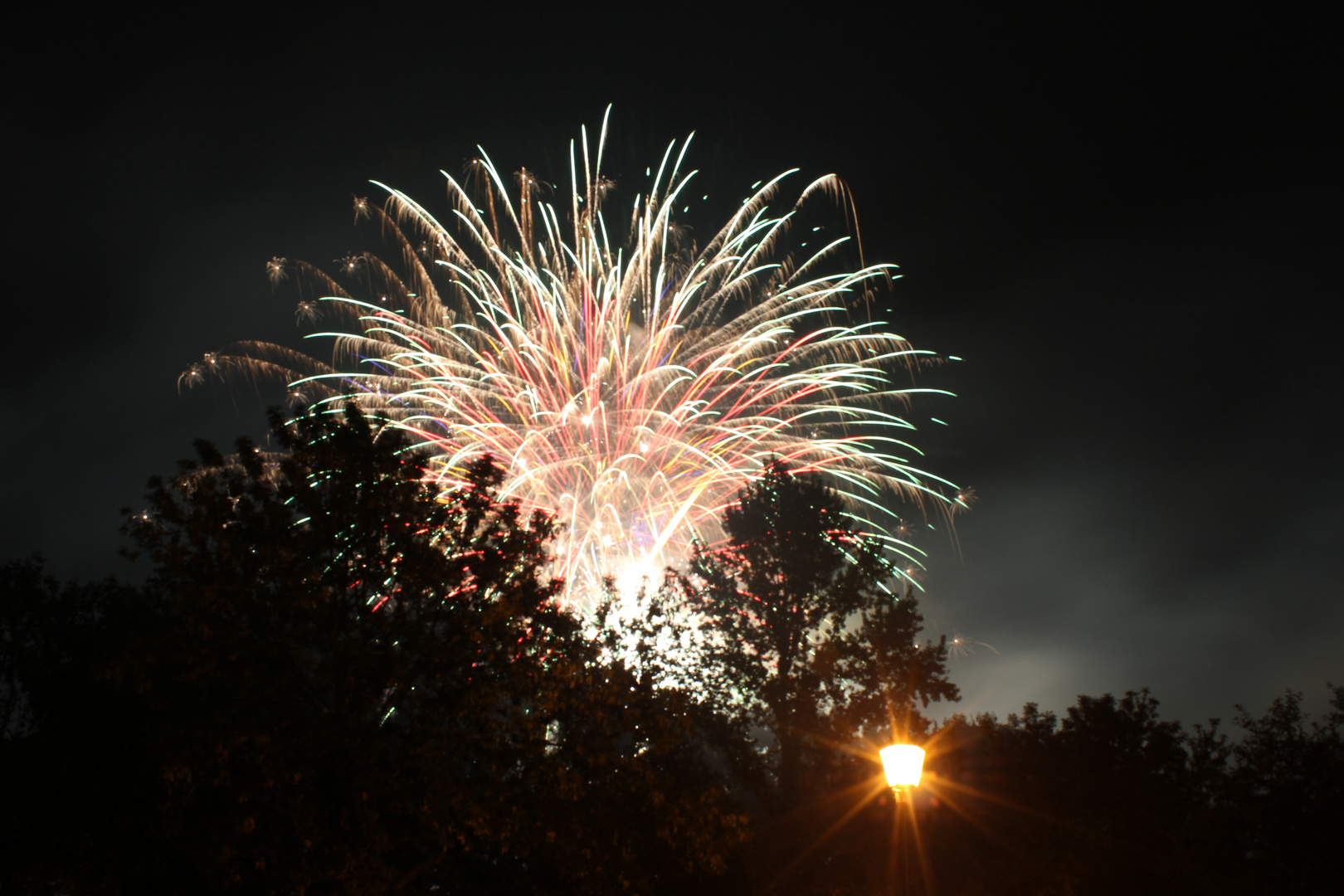 Feuerwerk Vilbeler Markt