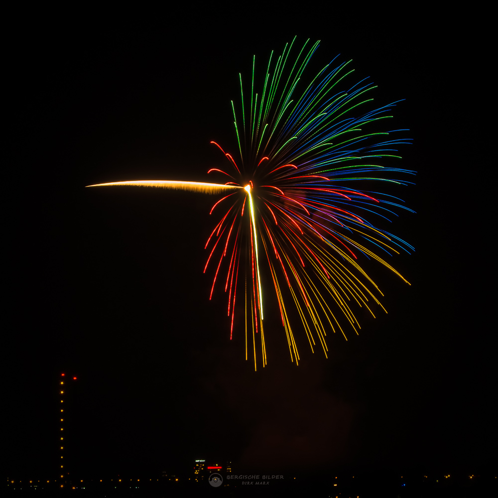 Feuerwerk vom Düsseldorfer Japantag 2014