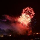 Feuerwerk vom größten Volksfest Thüringens