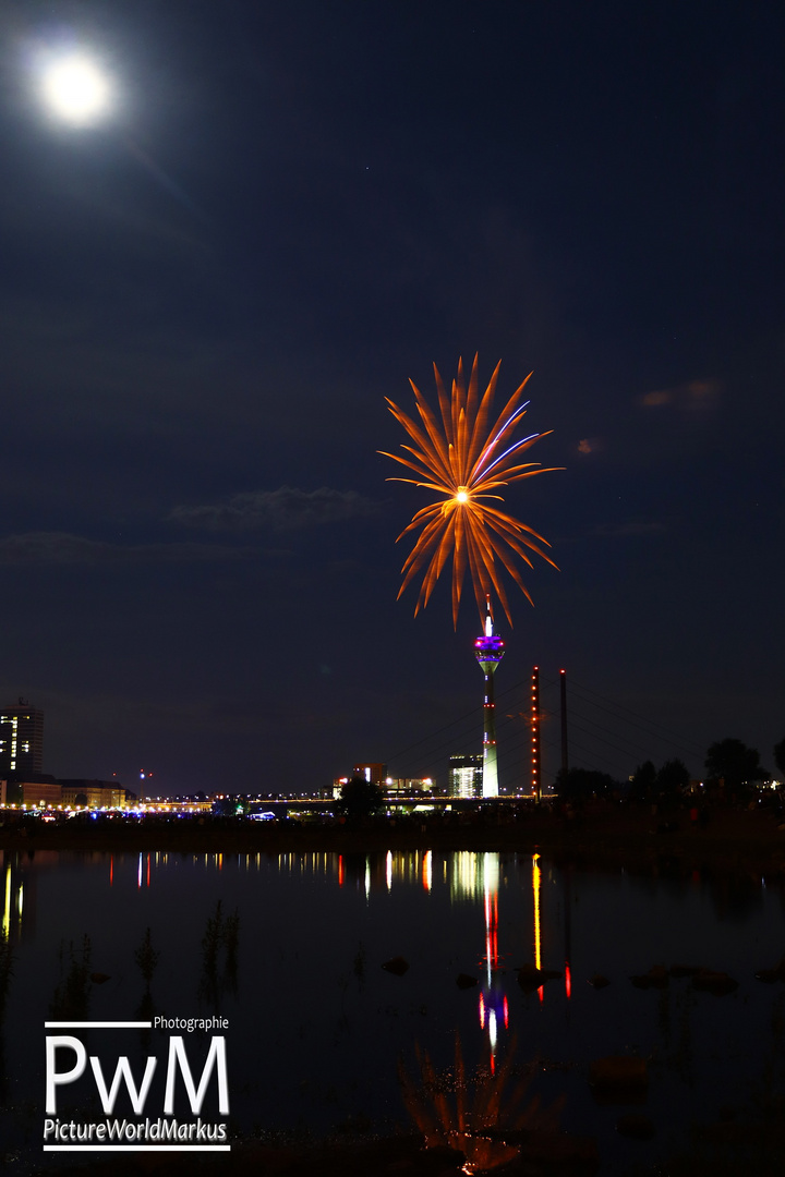 Feuerwerk vom Japantag 