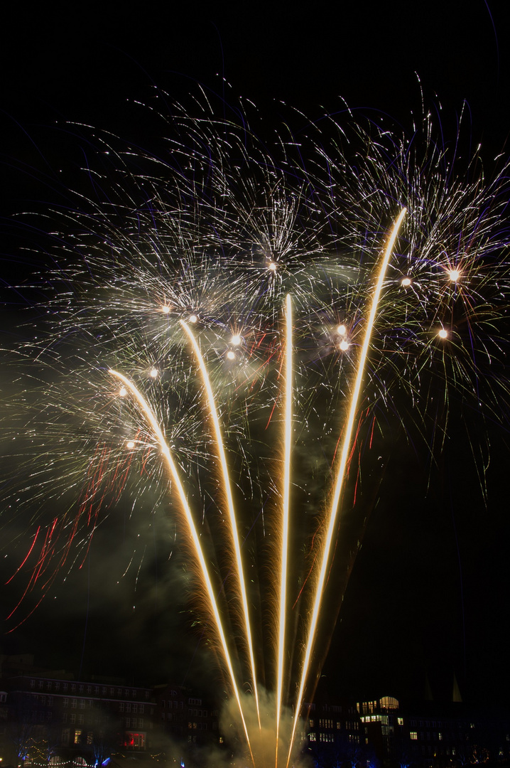 Feuerwerk Weihnachtsmarkt Bremen 3