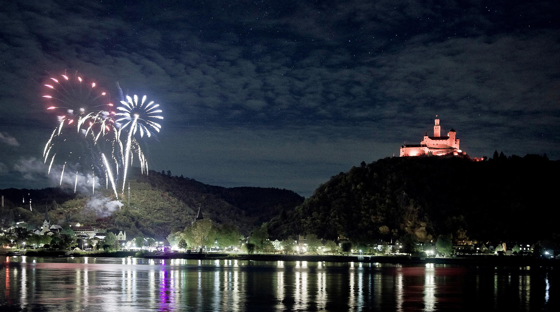 Feuerwerk Weinfest Braubach I