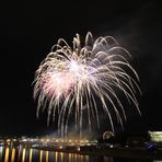 Feuerwerk-Weiß zum Stadtfest Dresden 2013