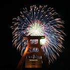 Feuerwerk Zeche Zollverein 2014