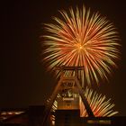 Feuerwerk Zeche Zollverein 2017