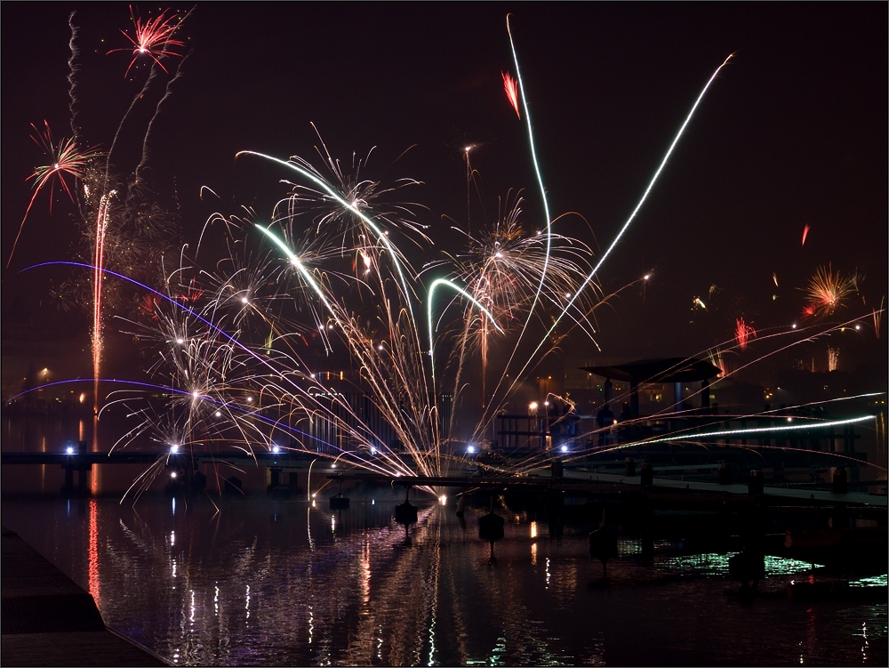 Feuerwerk zerzaust ...