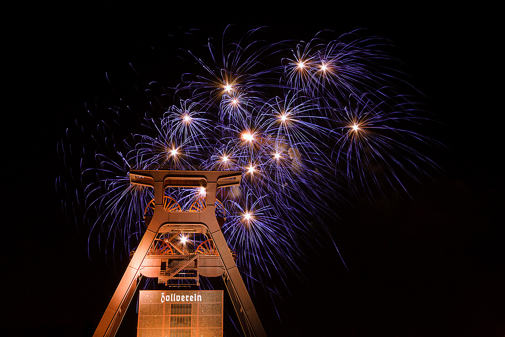 Feuerwerk, Zollverein 2016