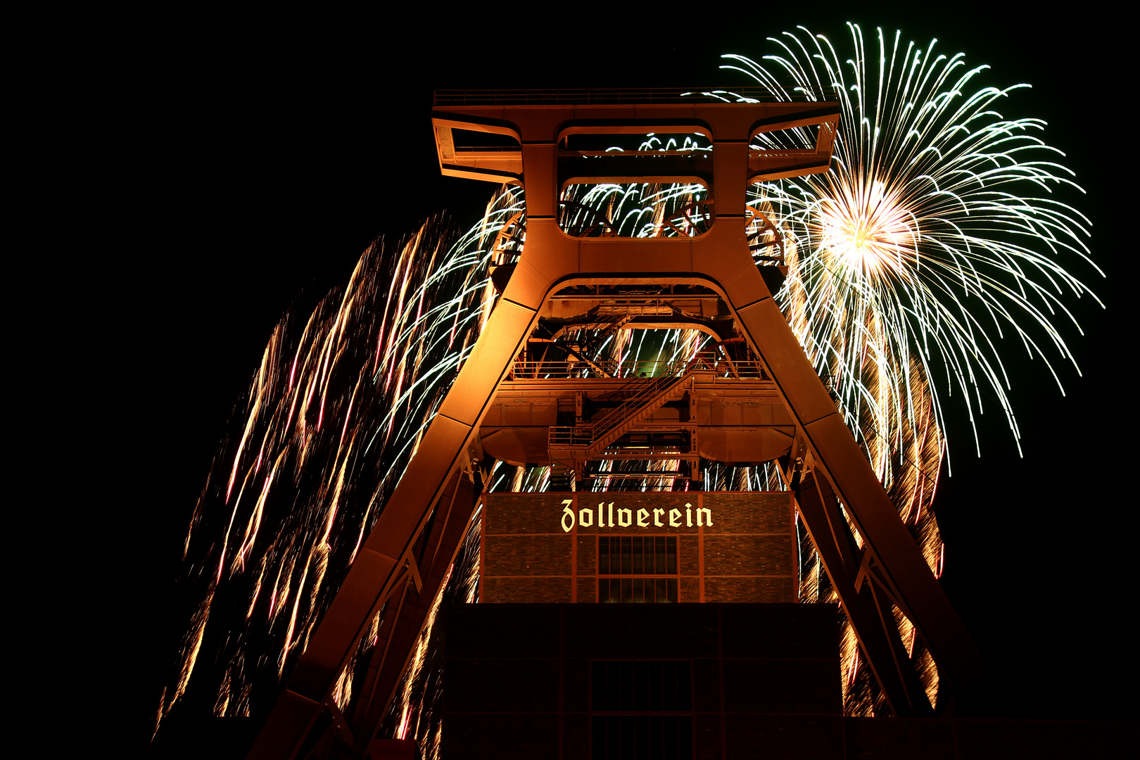 Feuerwerk Zollverein