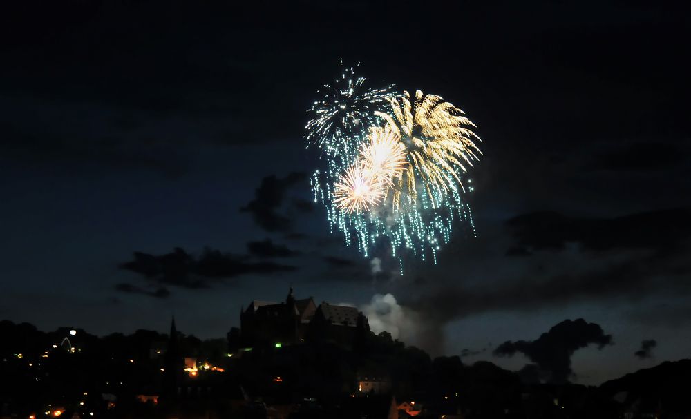 Feuerwerk zu 3 Tage Marburg 2012