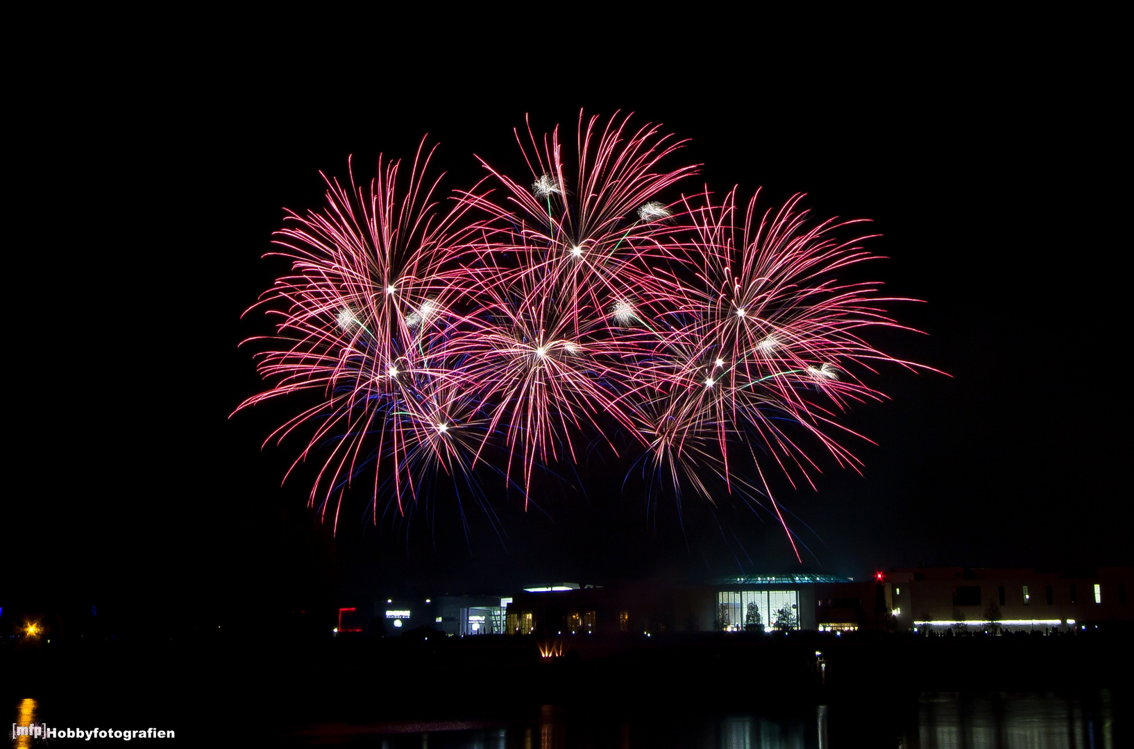 Feuerwerk zu den Feuerspuren 2012 in Bremen