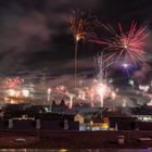 Feuerwerk zu Hause