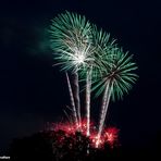 Feuerwerk zum 10. Burginsellauf in Delmenhorst