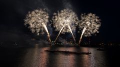 Feuerwerk zum 100. Geburtstag der kleinen Meerjungfrau