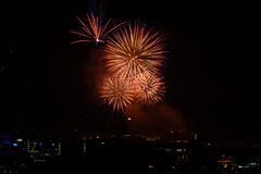 Feuerwerk zum 1.August 2014 in Basel - Bild 2