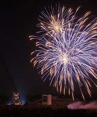 Feuerwerk zum 20. Zechenfest