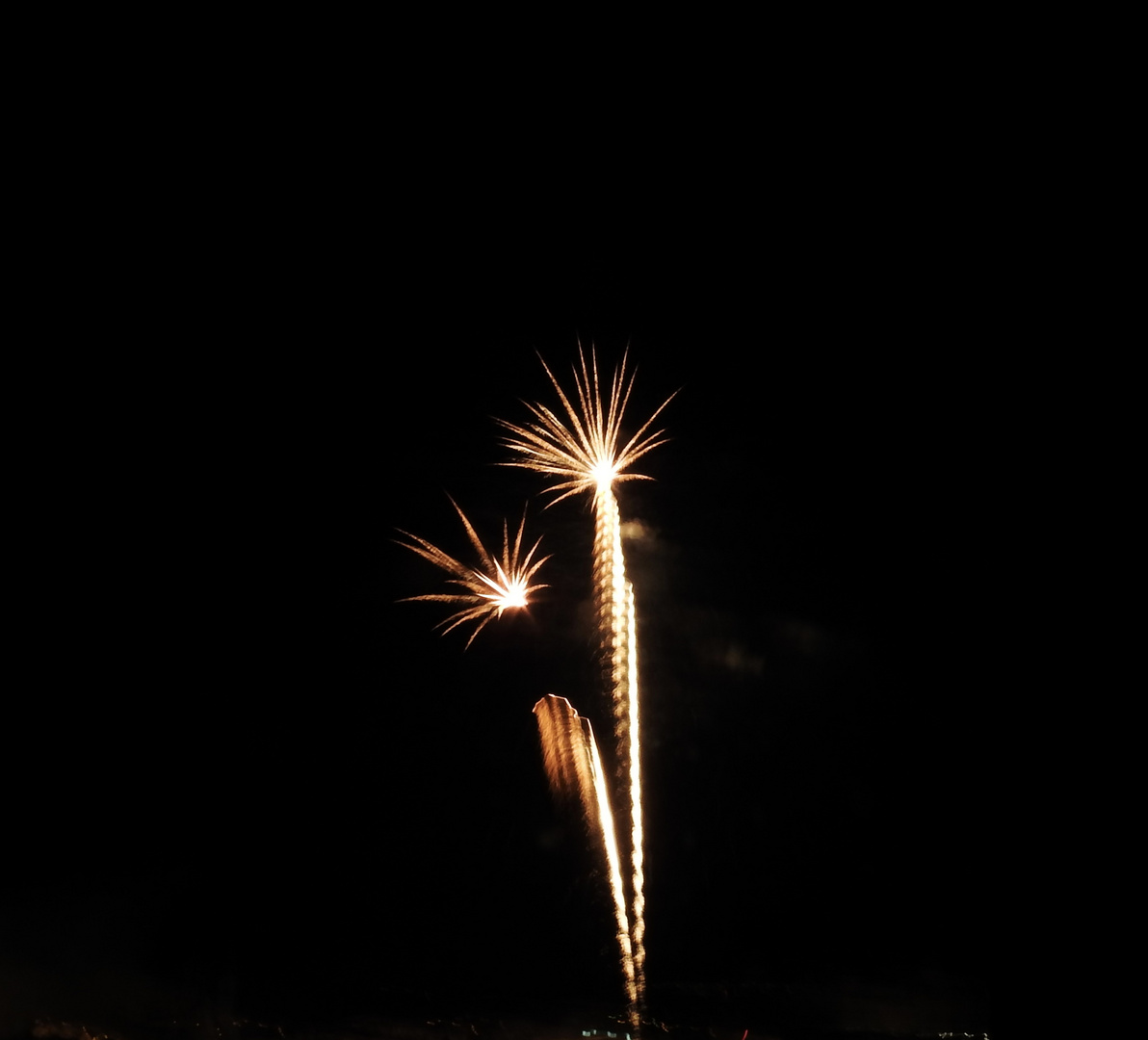 Feuerwerk zum Fasnachtsende