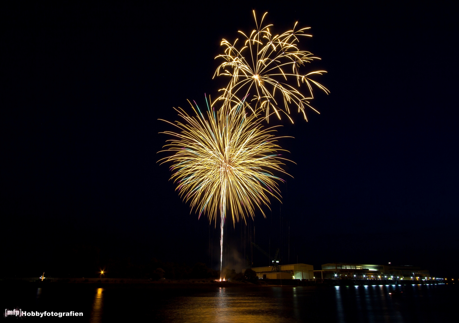 Feuerwerk zum Festival Maritim 2013 #1