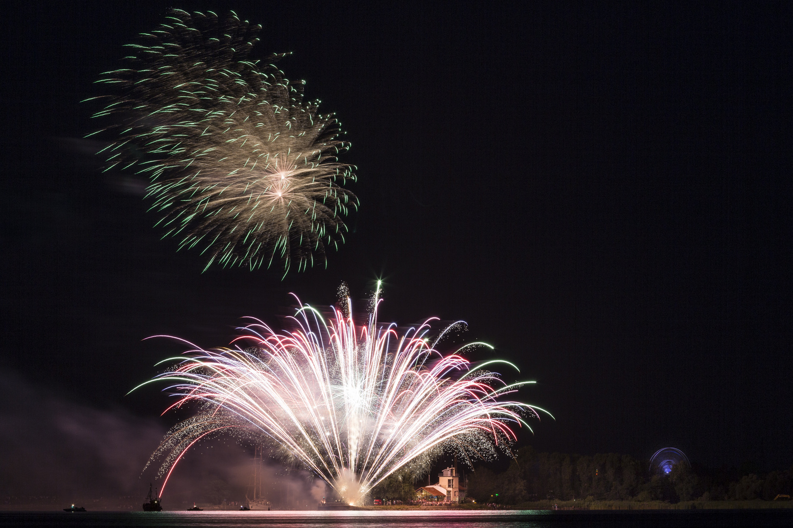 Feuerwerk zum Fischerfest