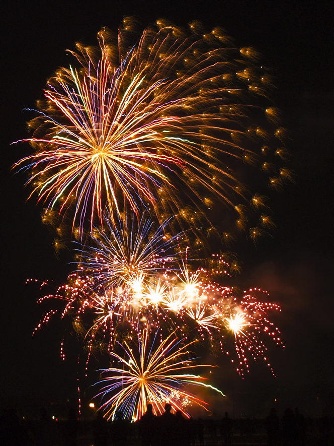 Feuerwerk zum Frühlingsfest