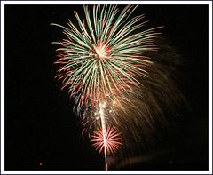 Feuerwerk zum Herbstfest in Erding1