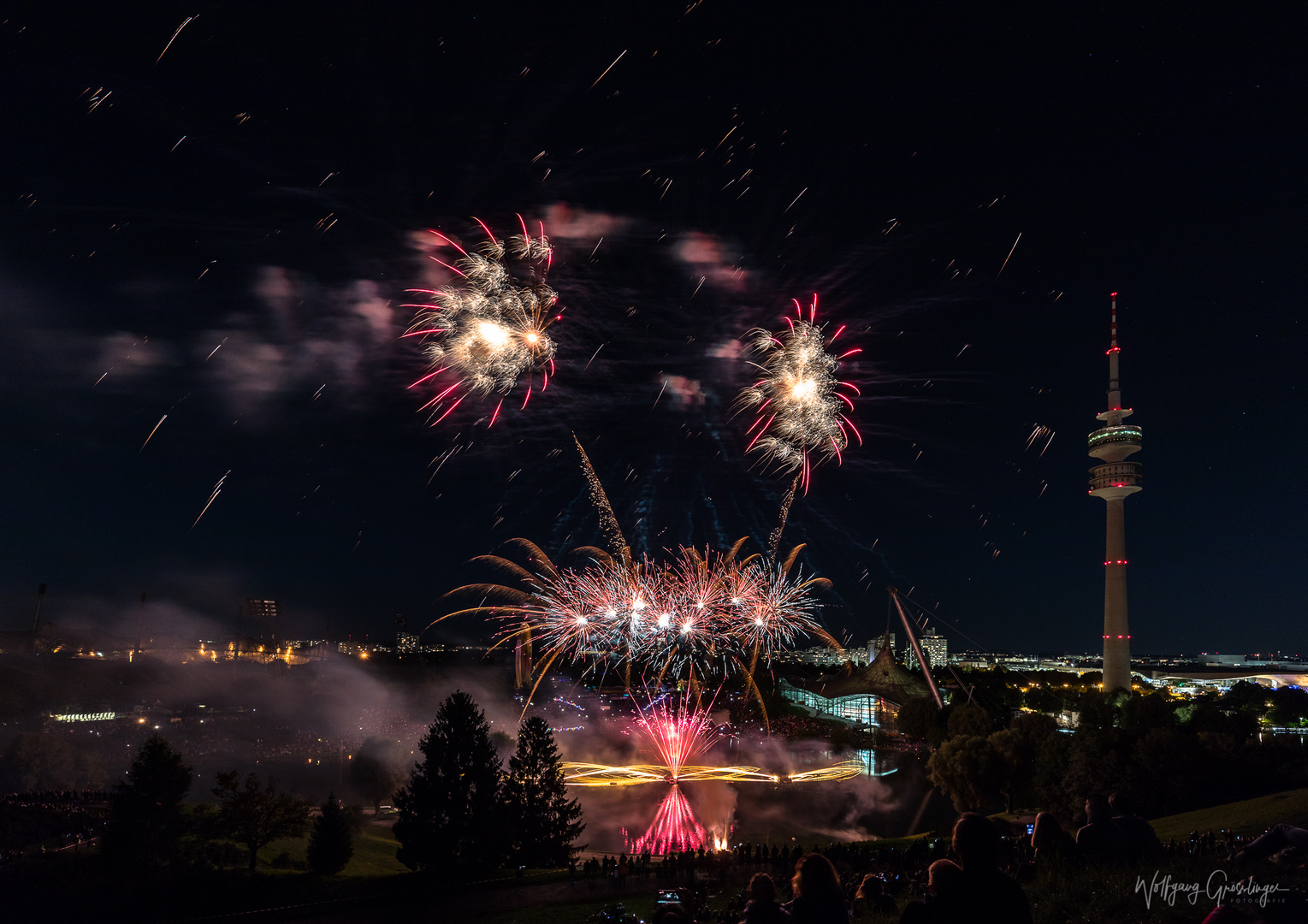 Feuerwerk zum IMPARK Sommerfest 2019