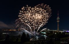 Feuerwerk zum IMPARK Sommerfest 2019
