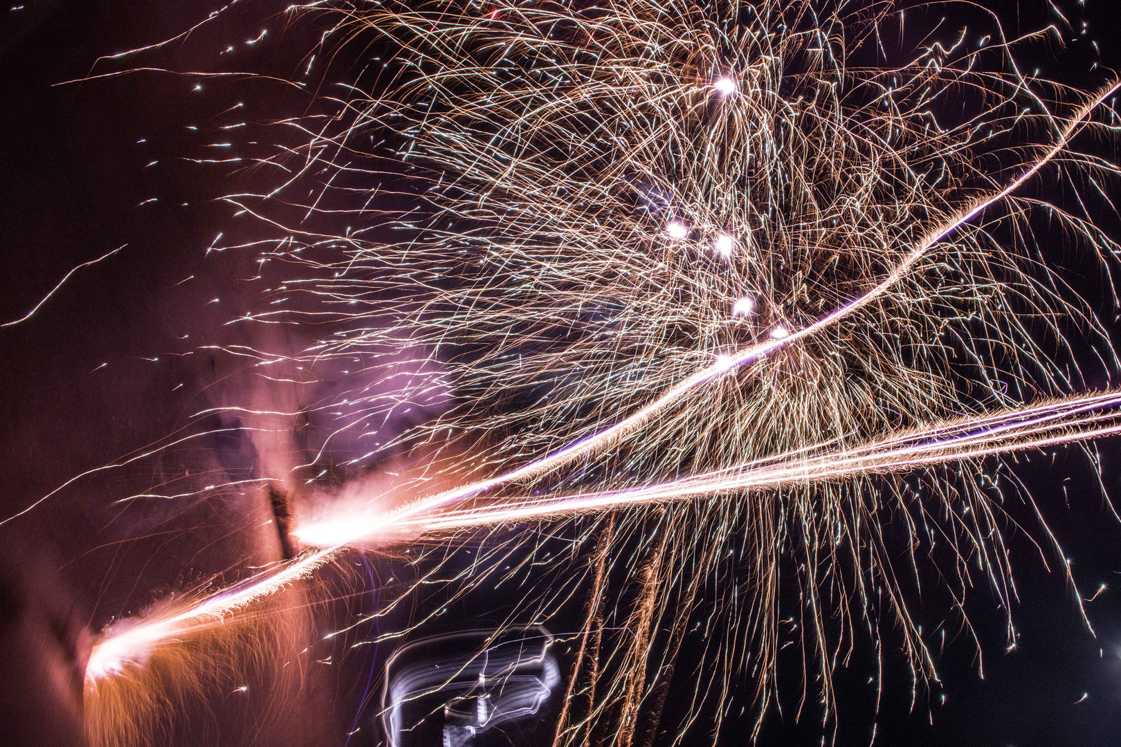 Feuerwerk zum Jahreswechsel