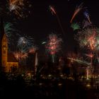 Feuerwerk zum Jahreswechsel Neuruppin 2022 I