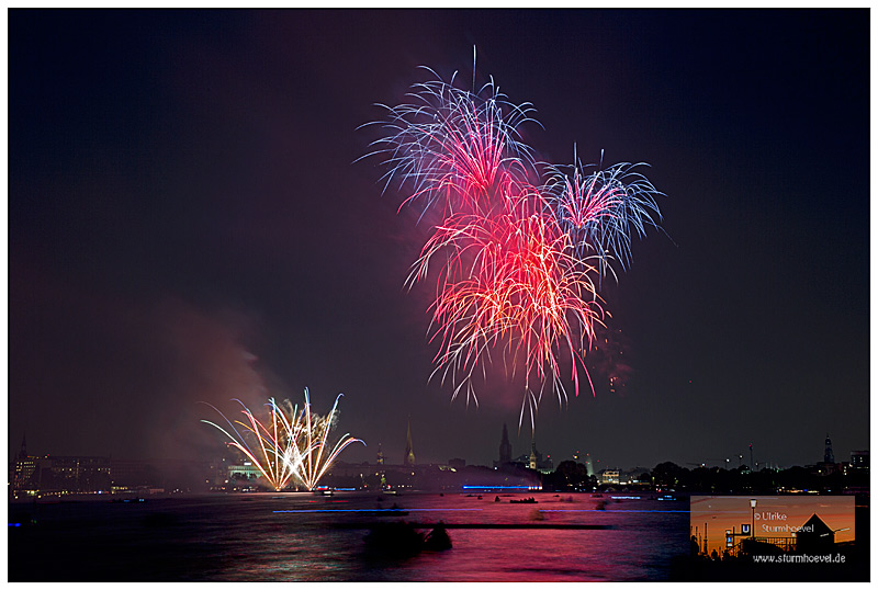 Feuerwerk zum Kirschblütenfest