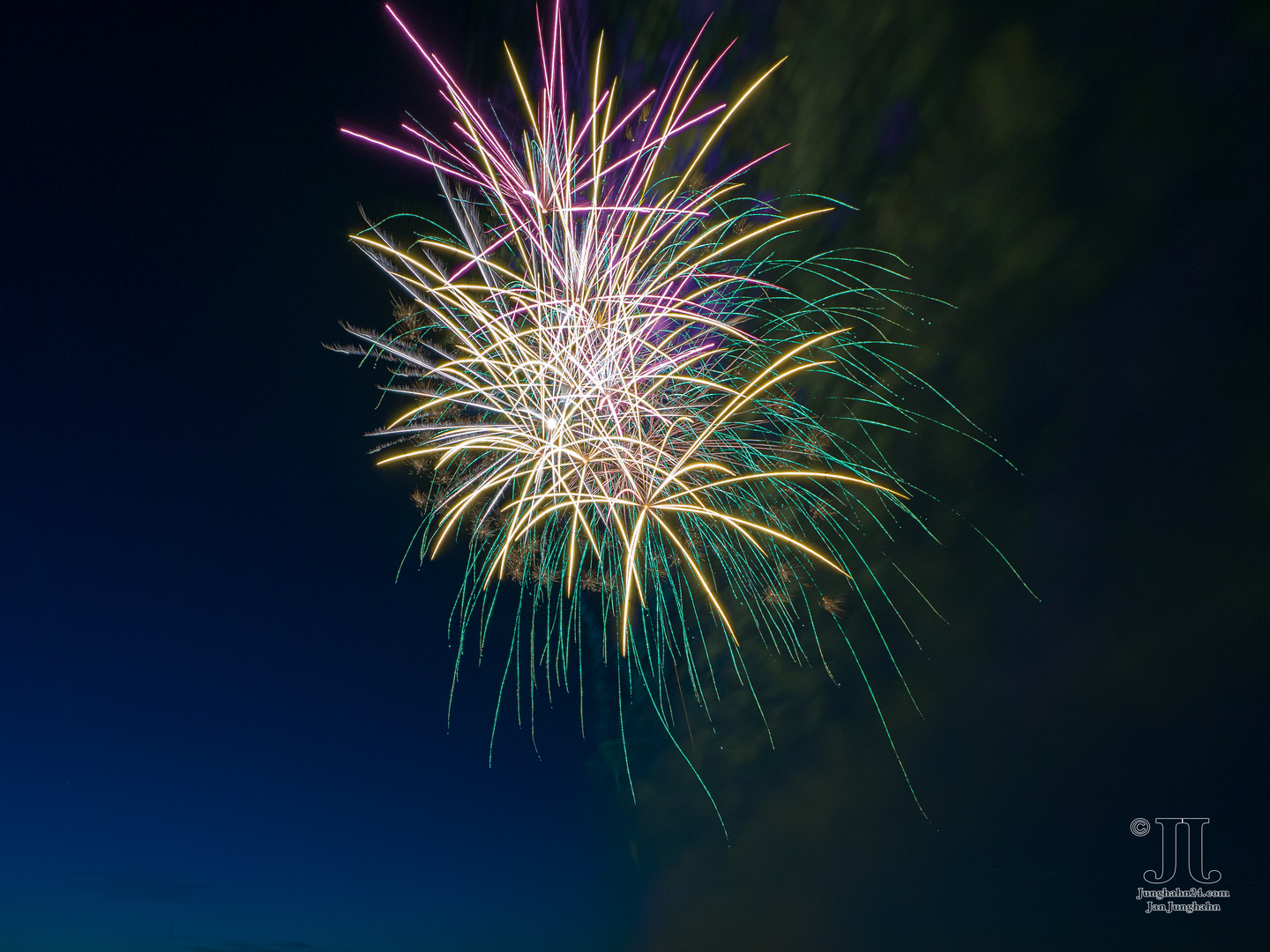 Feuerwerk zum Köpenicker Sommer