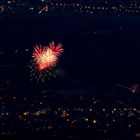 Feuerwerk zum Nationalfeiertag