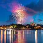 Feuerwerk zum Speyerer Brezelfest