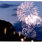 Feuerwerk zum Staatsfeiertag in Grenoble