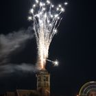 Feuerwerk zum Volksfest in Bad Hersfeld 