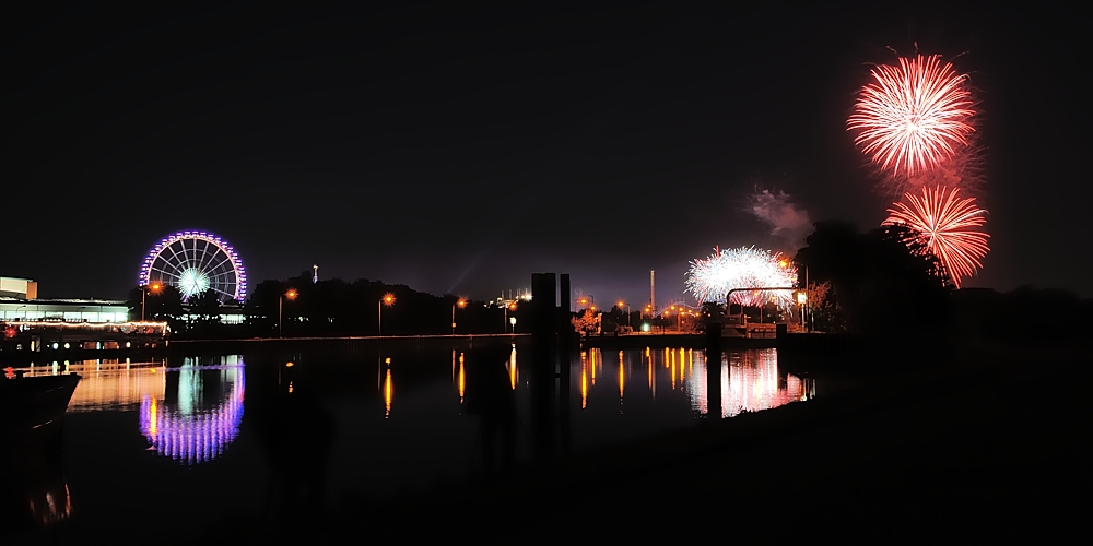 Feuerwerk zur Kirmeseröffnung