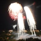 Feuerwerk zur Schlössernacht 2017 in Dornburg