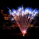 Feuerwerk zur Schlössernacht in Dresden