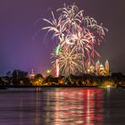 Feuerwerk zur Speyerer Herbstmesse
