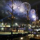 Feuerwerk zur Taufe der AIDA MAR