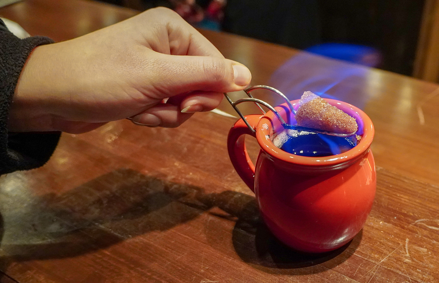 Feuerzangenbowle am Rhein