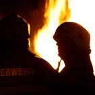 Feuewehrmänner im Einsatz