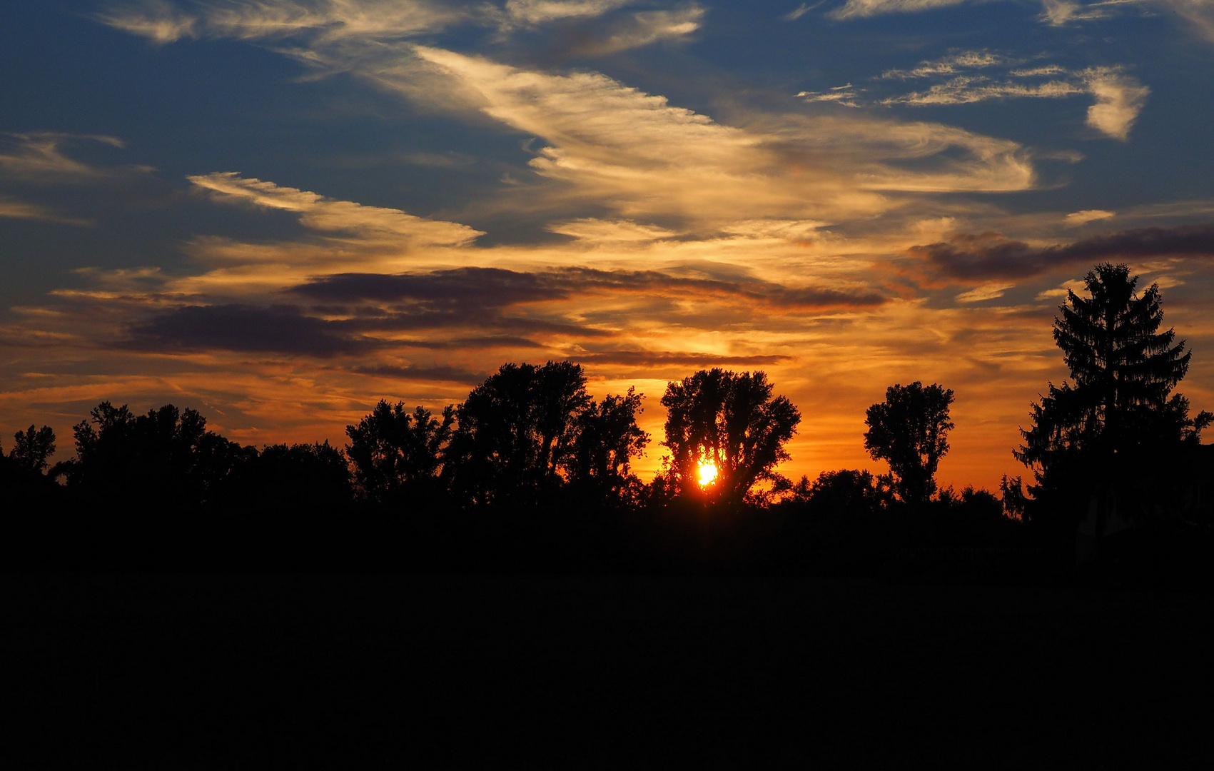 Feuriger Himmel...