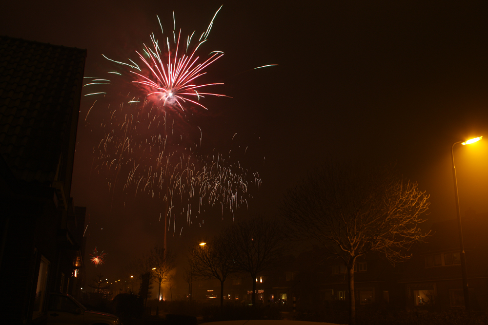 Feuwerk in Zevenhuizen