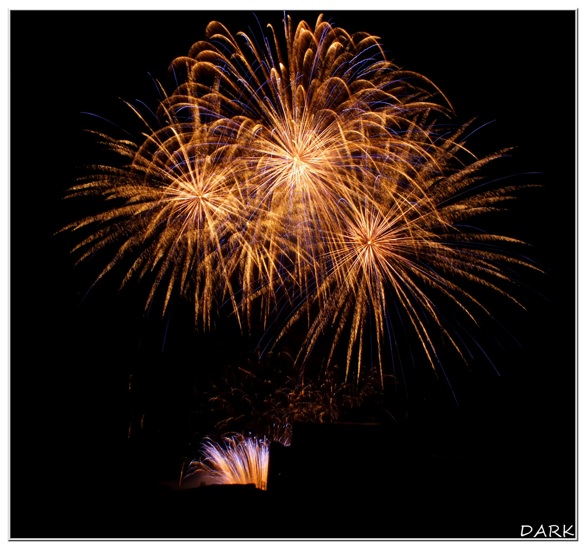 feux d'artifice château de Falaise