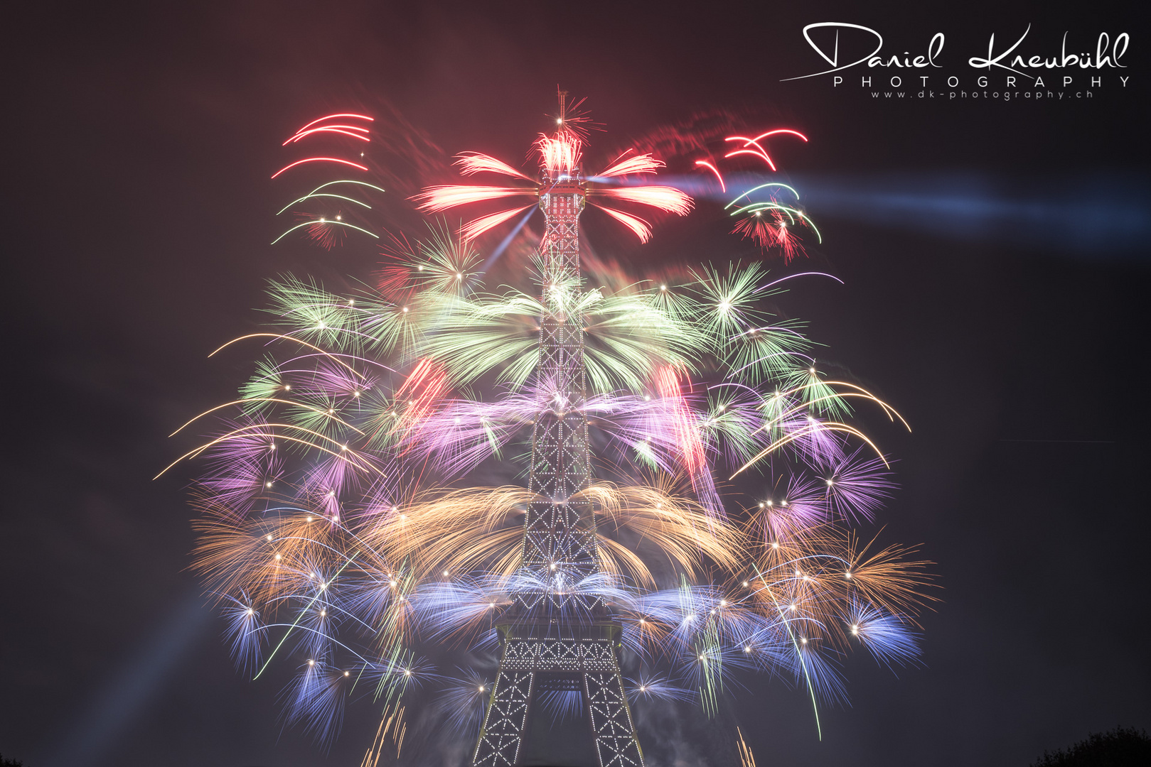 feux d'artifice du 14 juillet 2017