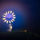 Feuerwerk ber dem Kaiserstuhl